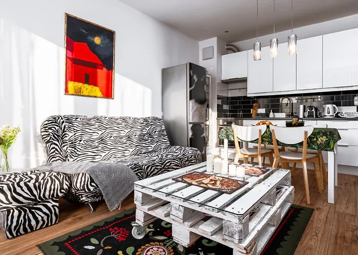 Kleczkow - 50m2, Parking, Balcony - By Rentujemy Appartement